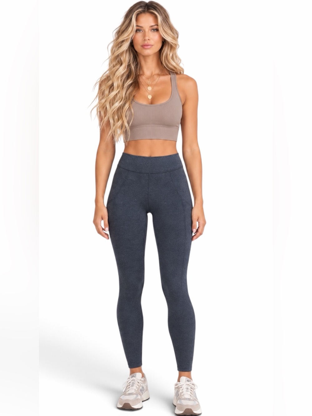 Lululemon – Soft Sueded High-Rise Tight 25” Pocket Leggings – True Navy – Sz. 4